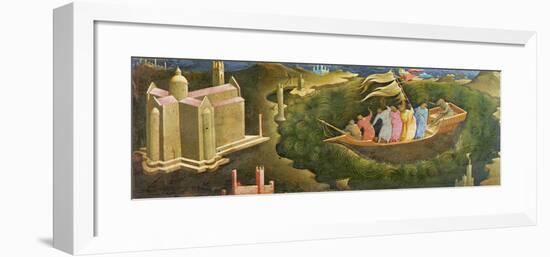 The Story of Saint Nicholas of Bari-Lorenzo di Monaco-Framed Giclee Print