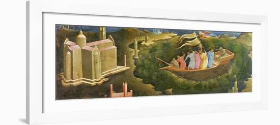 The Story of Saint Nicholas of Bari-Lorenzo di Monaco-Framed Giclee Print