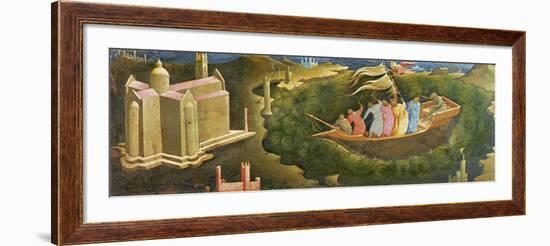 The Story of Saint Nicholas of Bari-Lorenzo di Monaco-Framed Giclee Print