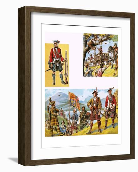 The Story of Scotland: Such an Odd Union-Escott-Framed Giclee Print