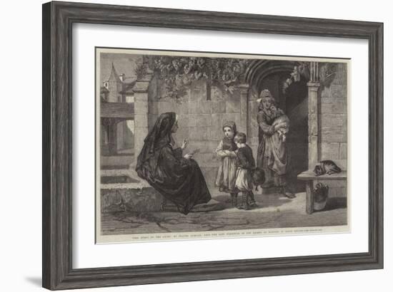 The Story of the Cross-Walter Goodall-Framed Giclee Print