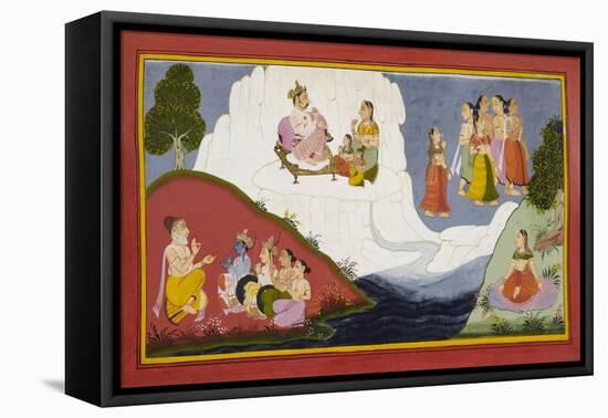 The Story Of the Ganges-null-Framed Premier Image Canvas