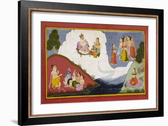 The Story Of the Ganges-null-Framed Giclee Print