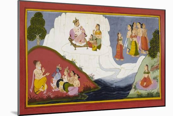 The Story Of the Ganges-null-Mounted Giclee Print