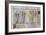 The Story of the Three Living Men and the Three Dead Men, from "Receuil de Poesies Francaises"-null-Framed Giclee Print