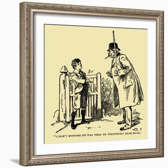 The story of the treasure seekers by E Nesbit-Gordon Frederick Browne-Framed Giclee Print