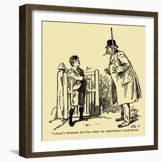 The story of the treasure seekers by E Nesbit-Gordon Frederick Browne-Framed Giclee Print