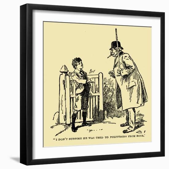 The story of the treasure seekers by E Nesbit-Gordon Frederick Browne-Framed Giclee Print