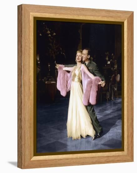 The Story of Vernon and Irene CAstle, (From Left): Ginger Rogers, Fred Astaire, 1939-null-Framed Stretched Canvas