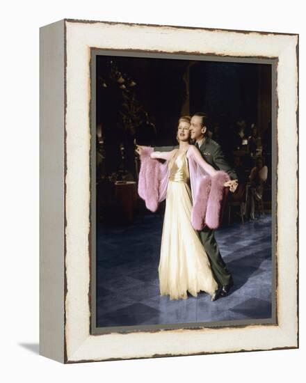 The Story of Vernon and Irene CAstle, (From Left): Ginger Rogers, Fred Astaire, 1939-null-Framed Stretched Canvas