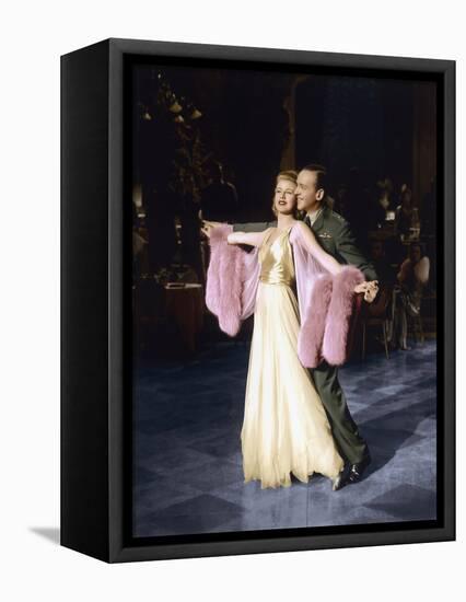 The Story of Vernon and Irene CAstle, (From Left): Ginger Rogers, Fred Astaire, 1939-null-Framed Stretched Canvas