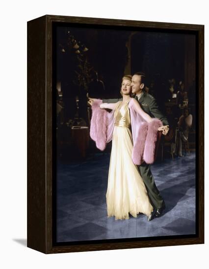 The Story of Vernon and Irene CAstle, (From Left): Ginger Rogers, Fred Astaire, 1939-null-Framed Stretched Canvas