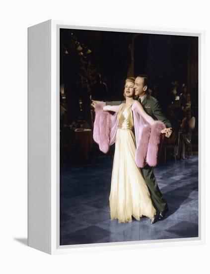 The Story of Vernon and Irene CAstle, (From Left): Ginger Rogers, Fred Astaire, 1939-null-Framed Stretched Canvas