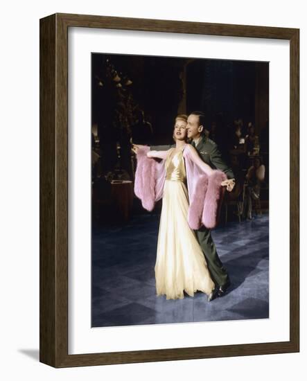 The Story of Vernon and Irene CAstle, (From Left): Ginger Rogers, Fred Astaire, 1939-null-Framed Photo