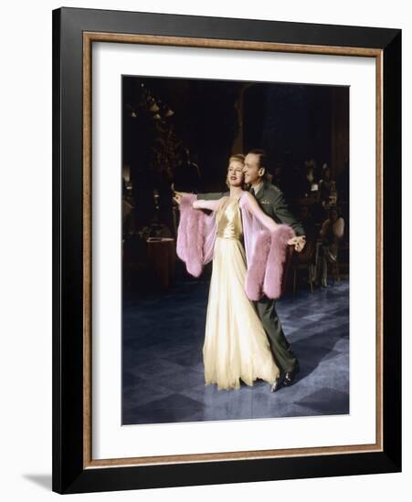 The Story of Vernon and Irene CAstle, (From Left): Ginger Rogers, Fred Astaire, 1939-null-Framed Photo