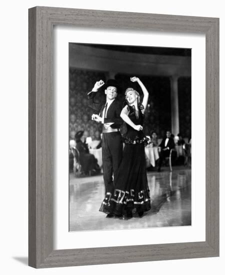 The Story of Vernon and Irene CAstle, L-R: Fred Astaire, Ginger Rogers, 1939-null-Framed Photo