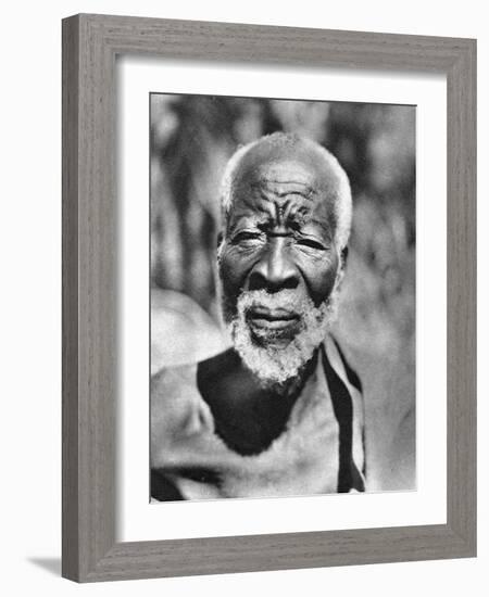 The Story Teller, Livingstone to Broken Hill, Northern Rhodesia, 1925-Thomas A Glover-Framed Giclee Print