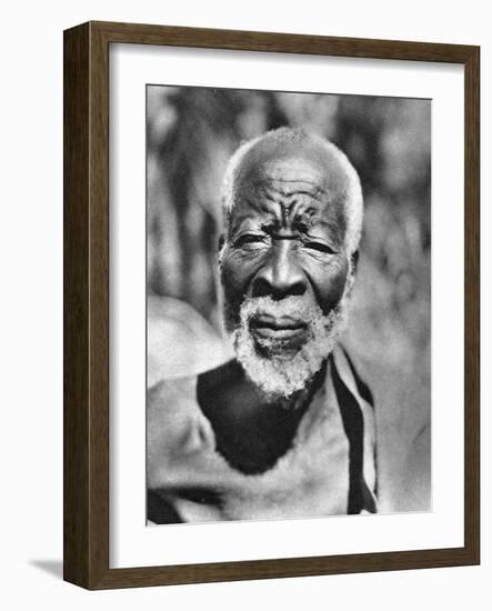 The Story Teller, Livingstone to Broken Hill, Northern Rhodesia, 1925-Thomas A Glover-Framed Giclee Print