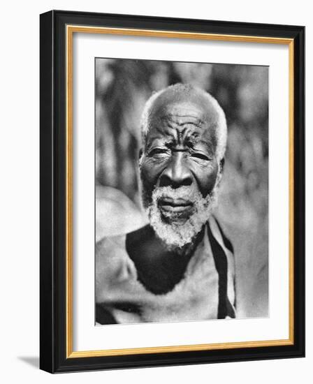 The Story Teller, Livingstone to Broken Hill, Northern Rhodesia, 1925-Thomas A Glover-Framed Giclee Print