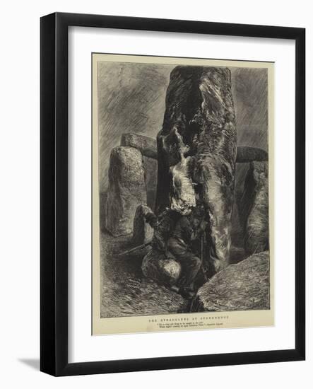 The Stragglers at Stonehenge-Sydney Prior Hall-Framed Giclee Print