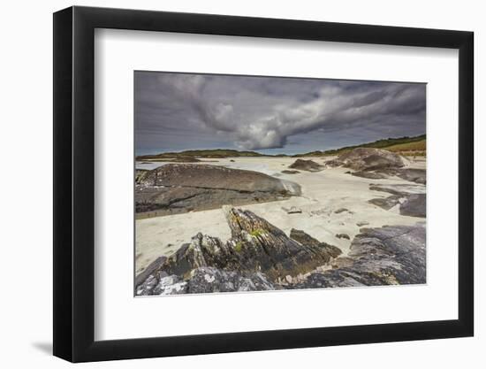 The Strand at Derrynane House, Ring of Kerry, County Kerry, Munster, Republic of Ireland, Europe-Nigel Hicks-Framed Photographic Print