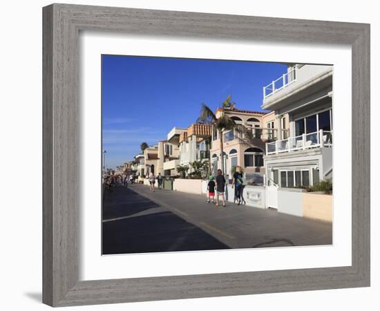 The Strand, Hermosa Beach, Los Angeles, California, United States of America, North America-Wendy Connett-Framed Photographic Print