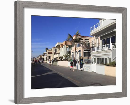 The Strand, Hermosa Beach, Los Angeles, California, United States of America, North America-Wendy Connett-Framed Photographic Print