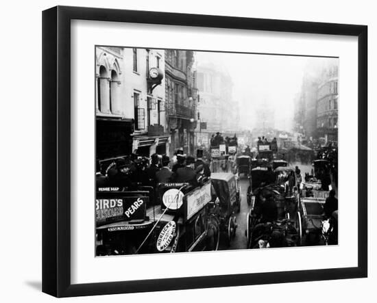 The Strand, London, November 1908-Staff-Framed Photographic Print