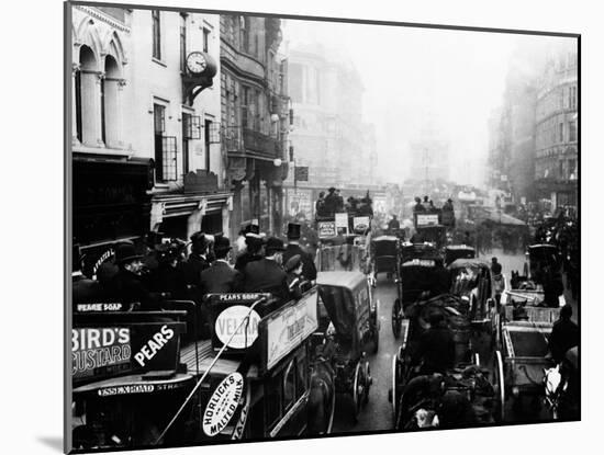 The Strand, London, November 1908-Staff-Mounted Photographic Print