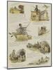 The Strange Adventures of a Dog-Cart-Randolph Caldecott-Mounted Giclee Print