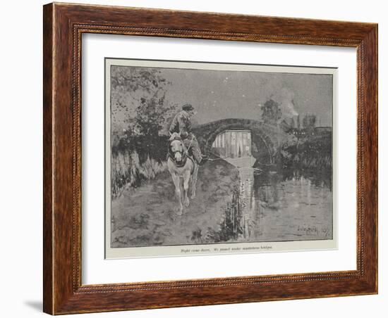 The Strange Adventures of a House-Boat-David Hardy-Framed Giclee Print