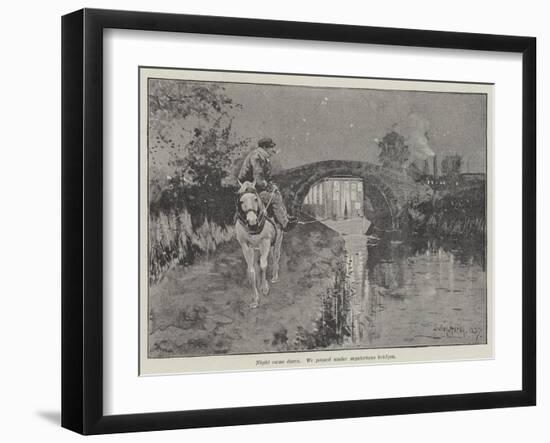 The Strange Adventures of a House-Boat-David Hardy-Framed Giclee Print