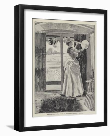 The Strange Adventures of a House-Boat-David Hardy-Framed Giclee Print