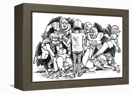 The Strange Case of Barnaby Bonkers - Child Life-Les Gray-Framed Premier Image Canvas