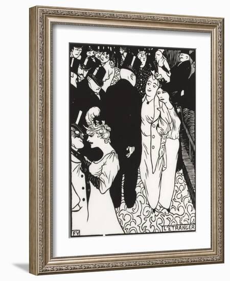 The Stranger, 1894-Félix Vallotton-Framed Giclee Print