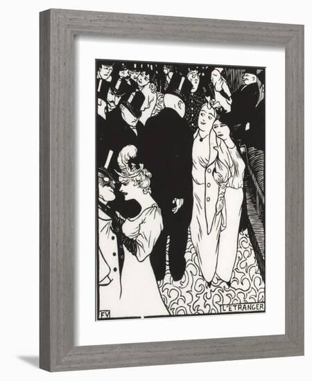 The Stranger, 1894-Félix Vallotton-Framed Giclee Print