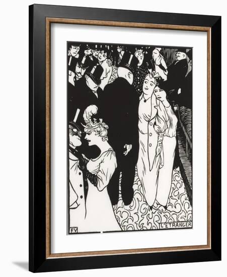 The Stranger, 1894-Félix Vallotton-Framed Giclee Print