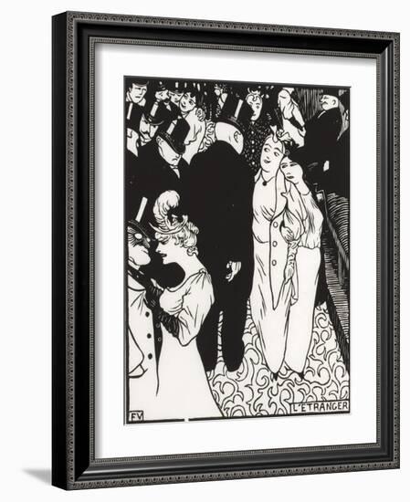 The Stranger, 1894-Félix Vallotton-Framed Giclee Print