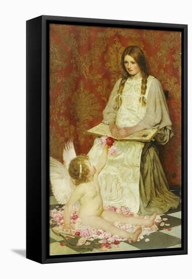 The Stranger. 1902-William Henry Margetson-Framed Premier Image Canvas