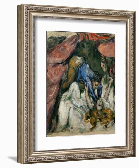 The Strangled Woman, 1870-1872-Paul Cézanne-Framed Giclee Print