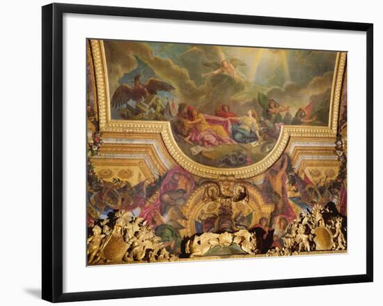 The Strategy of the Spanish Ruined by the Taking of Ghent-Charles Le Brun-Framed Photographic Print