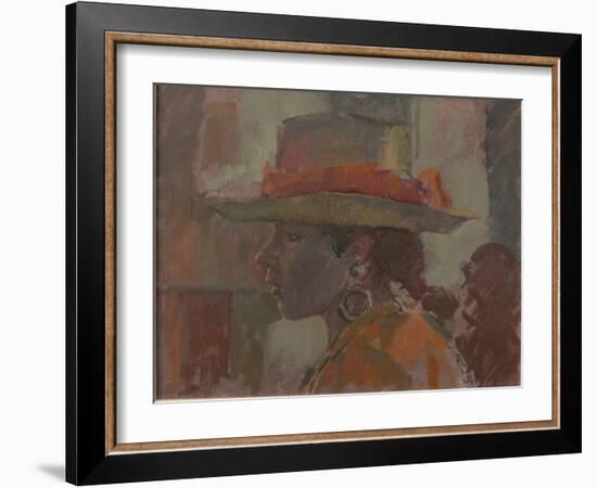 The Straw Hat, 2006-Pat Maclaurin-Framed Giclee Print