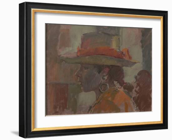 The Straw Hat, 2006-Pat Maclaurin-Framed Giclee Print