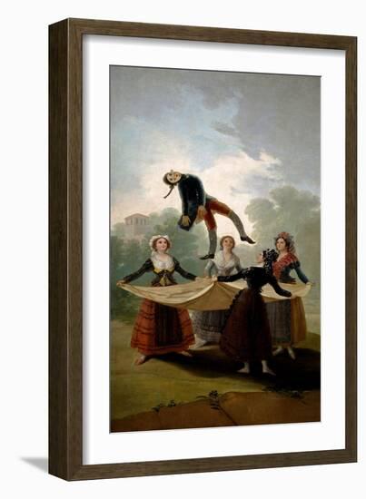 The Straw Manikin, 1791-1792-Francisco de Goya y Lucientes-Framed Giclee Print