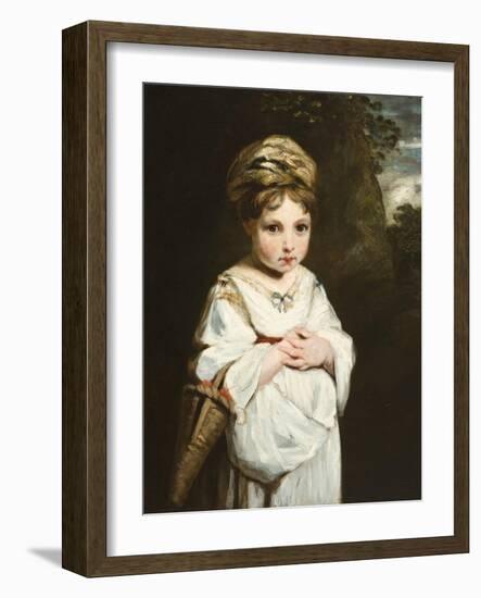 The Strawberry Girl, 1773-77-Sir Joshua Reynolds-Framed Giclee Print