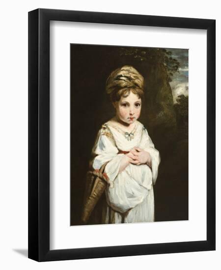 The Strawberry Girl, 1773-77-Sir Joshua Reynolds-Framed Giclee Print