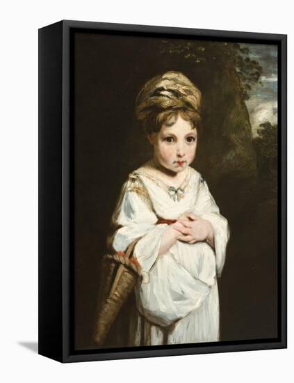 The Strawberry Girl, 1773-77-Sir Joshua Reynolds-Framed Premier Image Canvas