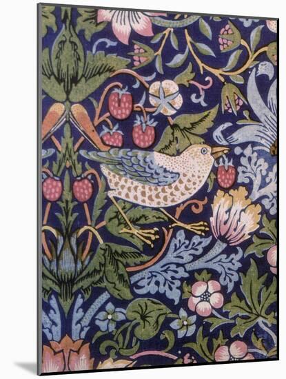 The Strawberry Thief, 1883-William Morris-Mounted Giclee Print