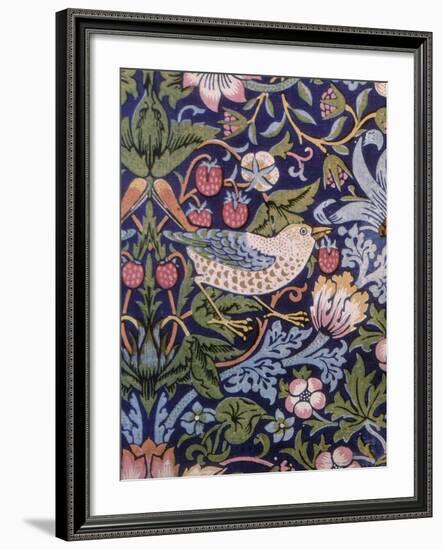 The Strawberry Thief, 1883-William Morris-Framed Giclee Print