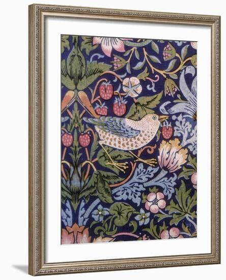 The Strawberry Thief, 1883-William Morris-Framed Giclee Print